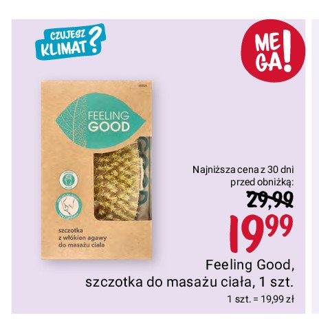 Szczotka jonizująca do ciała FEELING GOOD promocja