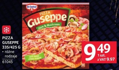 Pizza Guseppe 387/425 g promocja w Selgros