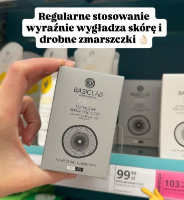 Serum peptydowe pod oczy Esteticus promocja w Hebe