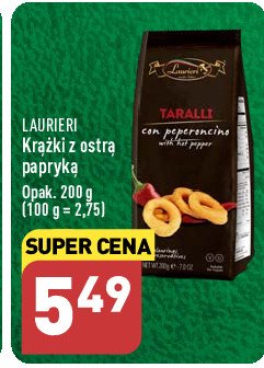 Krążki z ostrą papryką LAURIERI promocja