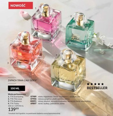 Woda perfumowana TTA Everlasting 100ml promocja w AVON