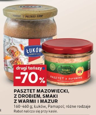 Pasztet mazowiecki, z drobiem, smaki z warmii i mazur promocja w Stokrotka