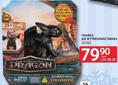 Figurka Jak Wytresować Smoka Roaring Minis Toothless promocja w Selgros