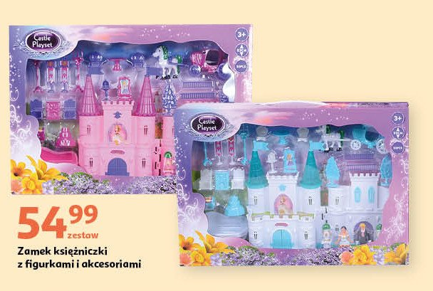 Zamek ksi臋偶niczki z akcesoriami CASTLE PLAYSET promocja