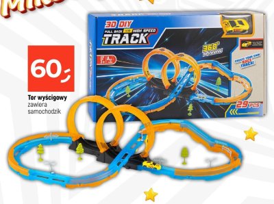 Tor wyścigowy zawiera samochodzik promocja w Dealz