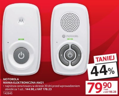Niania elektroniczna AM21 MOTOROLA promocja w Selgros
