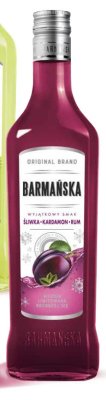 Likier Barmańska śliwka-kardamon-rum 21% 500 ml promocja w Biedronka