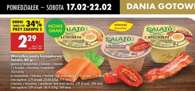 Pasta z bekonem Salato promocja