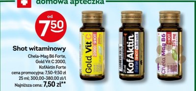 Shot witaminowy Chela-Mag B6 Forte 25ml promocja w Żabka