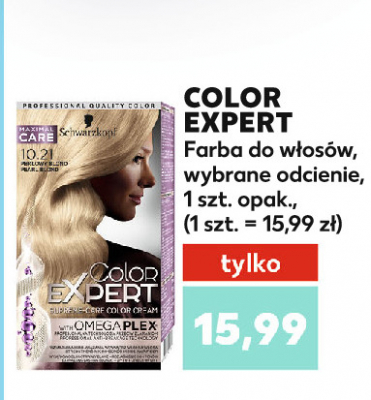 Farba do włosów 10.21 perlowy blond Schwarzkopf color expert promocja