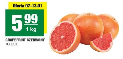Grapefruit czerwony Turcja promocja w SPAR