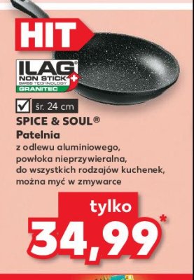 Patelnia 24 cm Spice&soul promocja