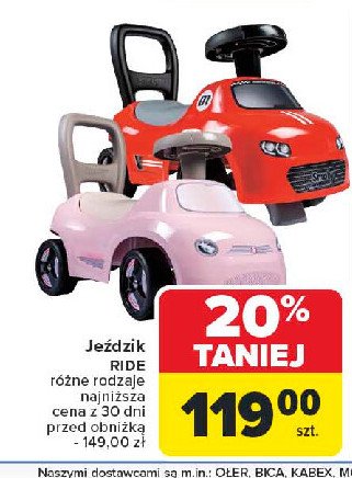 Jeździk ride promocja w Carrefour