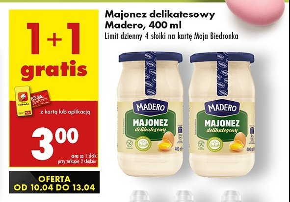 Majonez delikatesowy Madero promocja