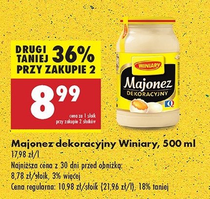 Majonez dekoracyjny Winiary promocja