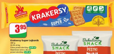 Pestki dyni w łupinie Bakaliowy Snack promocja w Dino