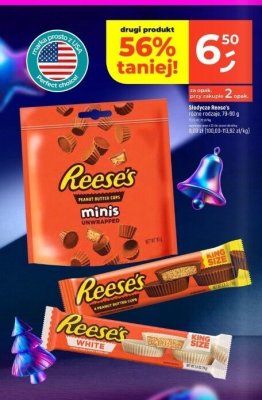 Słodycze Reese's różne rodzaje 79-90 g promocja w Dealz
