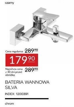 Bateria wannowa SILVA promocja w Abra Meble
