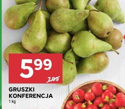 Gruszki promocja w Stokrotka