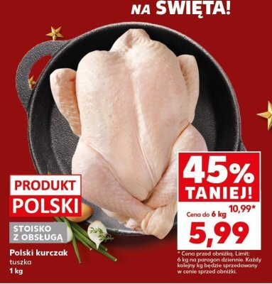 Kurczak tuszka polski promocja w Kaufland