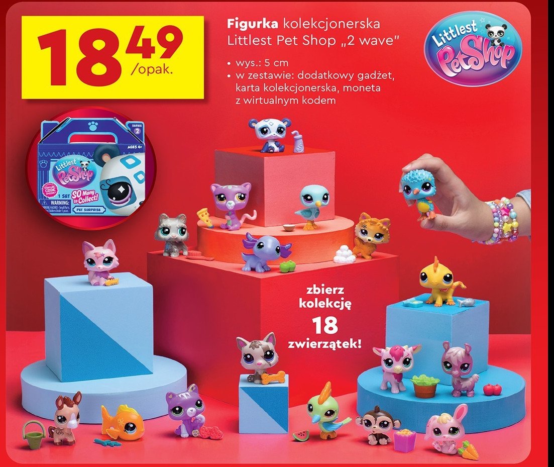 Figurka 2 wave Littlest pet shop promocja