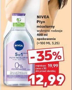 P艂yn micelarny formu艂a 5w1 cera wra偶liwa i nadwra偶liwa Nivea micellair promocja