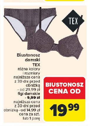 Biustonosz damski Tex promocja