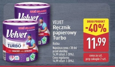 R臋cznik papierowy Velvet turbo promocja