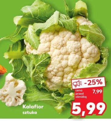 Kalafior sztuka Kaufland promocja w Kaufland