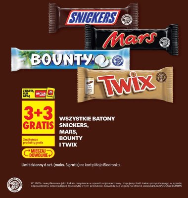 Baton Twix promocja w Biedronka