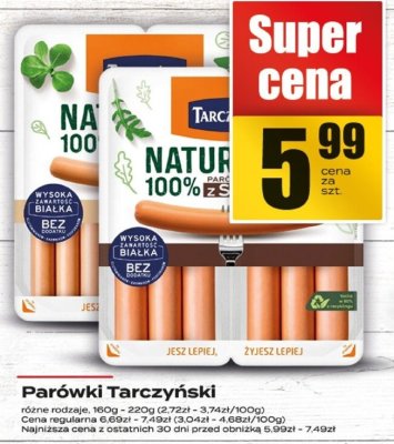 Parówki Tarczyński promocja w Supeco