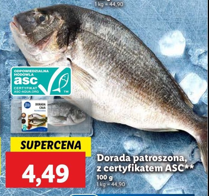 Dorada patroszona Sea you! promocja