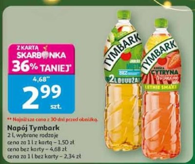 Napój Tymbark promocja w Auchan