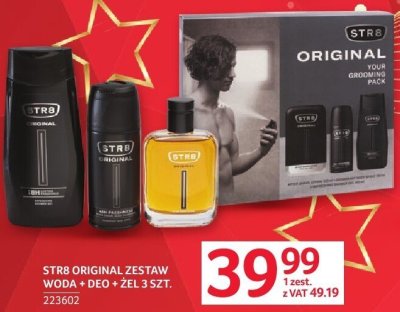 Zestaw STR8 Original woda + deo + żel 3 szt. promocja w Selgros