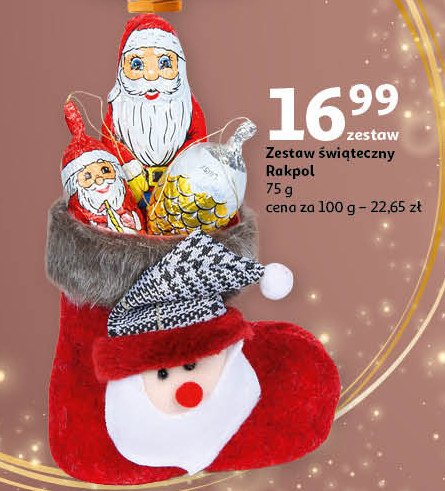 Zestaw świąteczny Rakpol promocja w Auchan