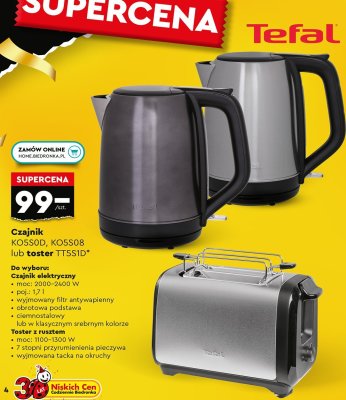 Toster TT5S1D promocja w Biedronka