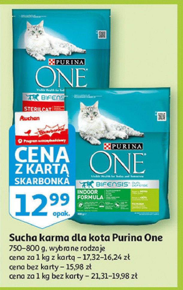 Karma dla kota sterilcat Purina one promocje