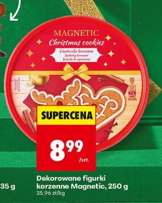 Dekorowane figurki korzenne  promocja w Biedronka