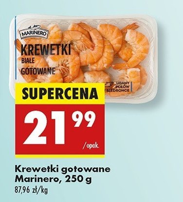 Krewetki bia艂e gotowane Marinero promocja