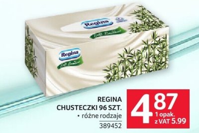 Chusteczki REGINA 96 szt. promocja w Selgros