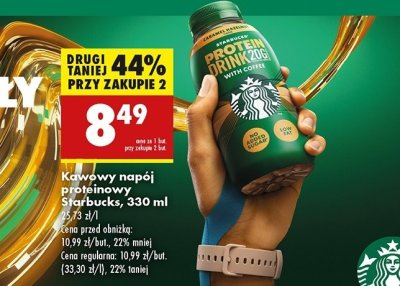 Napój caramel hazelnut Starbucks promocja