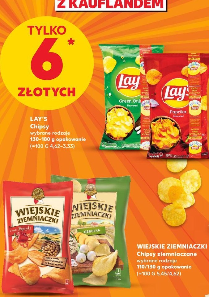 Chipsy papryka z ogr贸dka Lorenz wiejskie ziemniaczki promocja