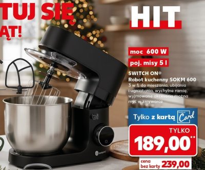 Robot kuchenny SOKM 600 promocja w Kaufland