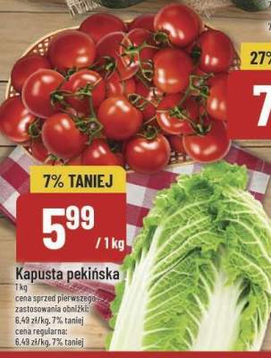 Pomidory na gałązce promocja w POLOmarket