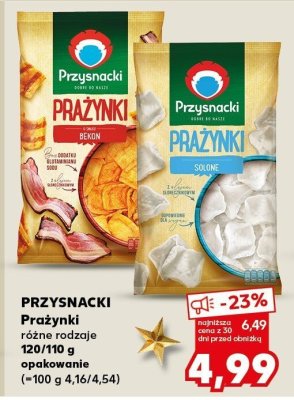 Prażynki różne rodzaje promocja w Kaufland