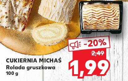 Rolada gruszkowa Micha艣 promocja