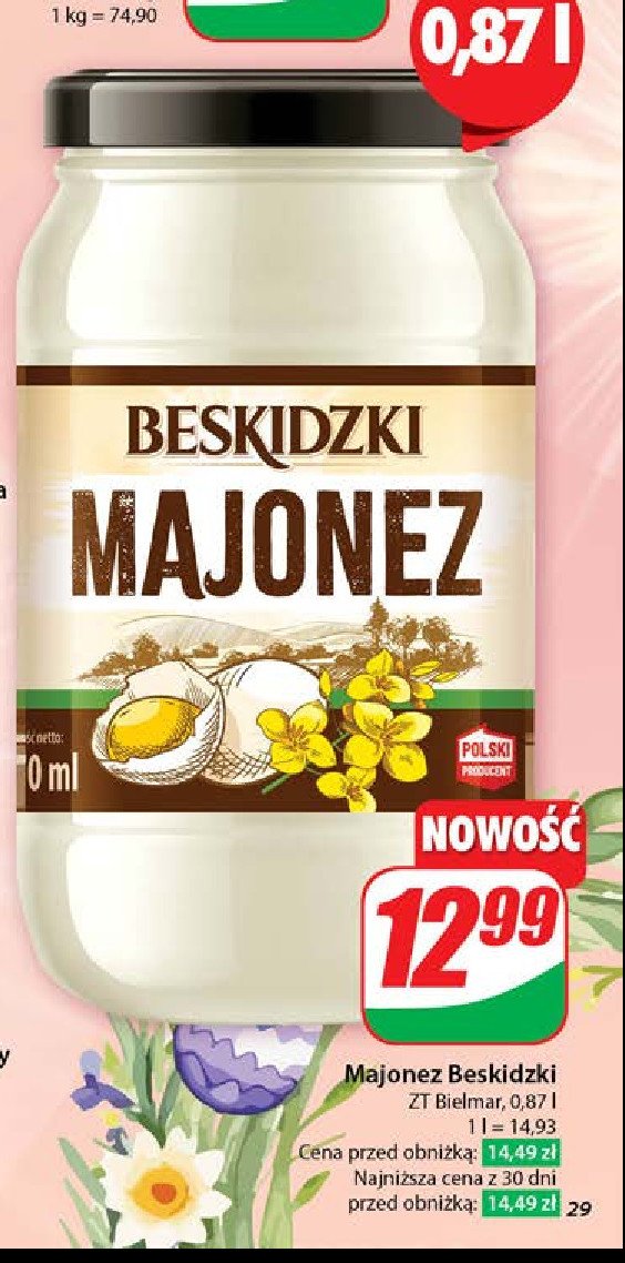 Majonez beskidzki promocja