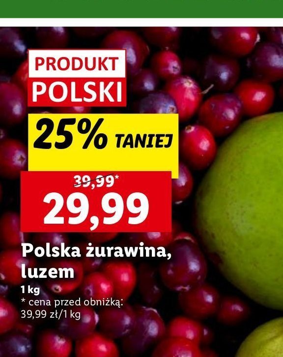 Żurawina promocja