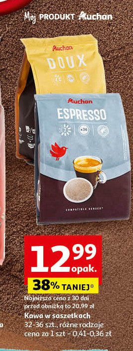 Kawa espresso Auchan promocja