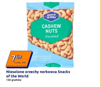 Orzechy nerkowca niesolone  promocja w Action